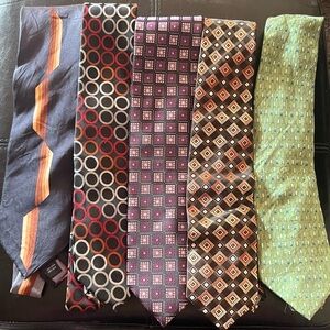 Men’s ties variety of different brands
